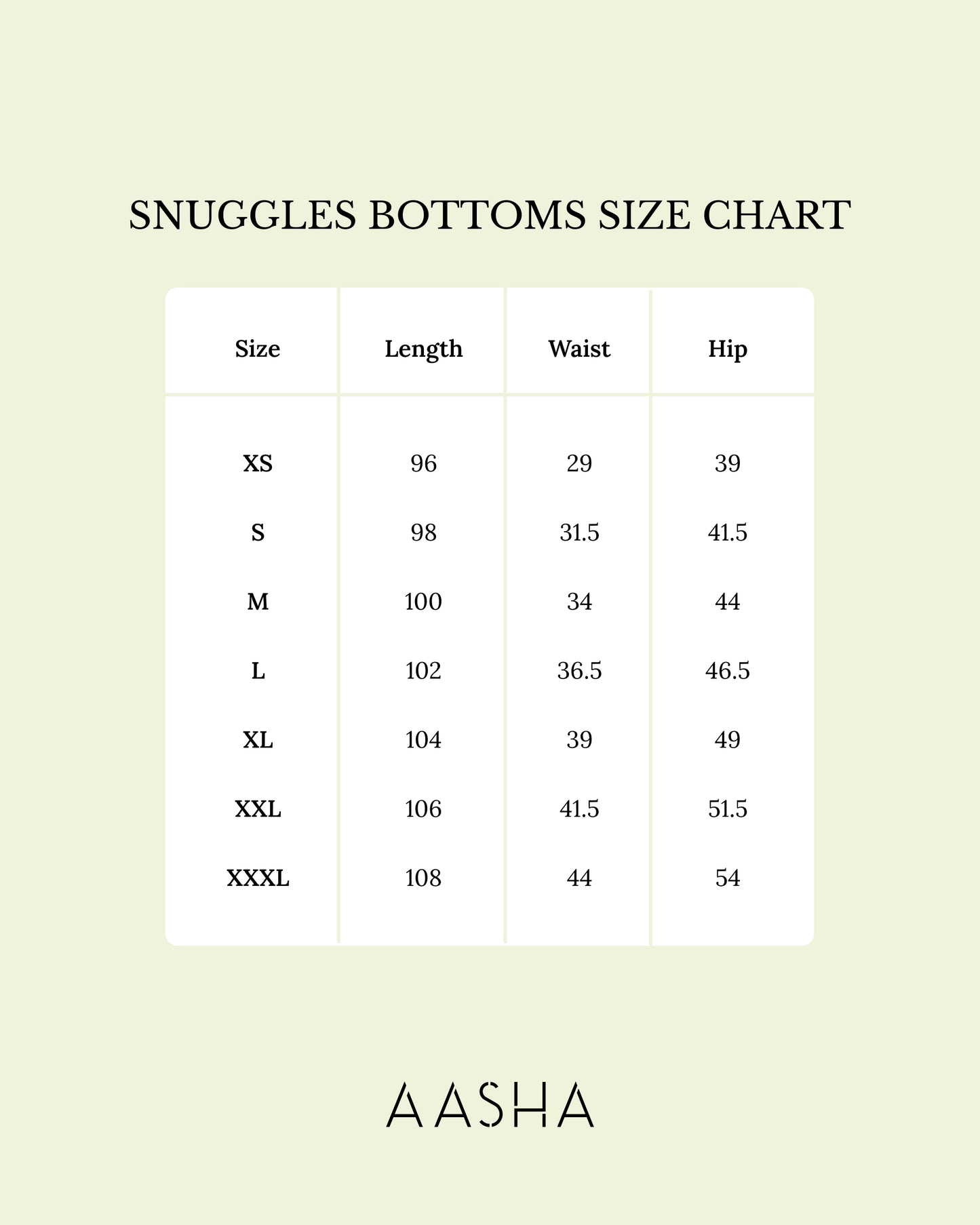 Love to lounge| Snuggles - BOTTOM